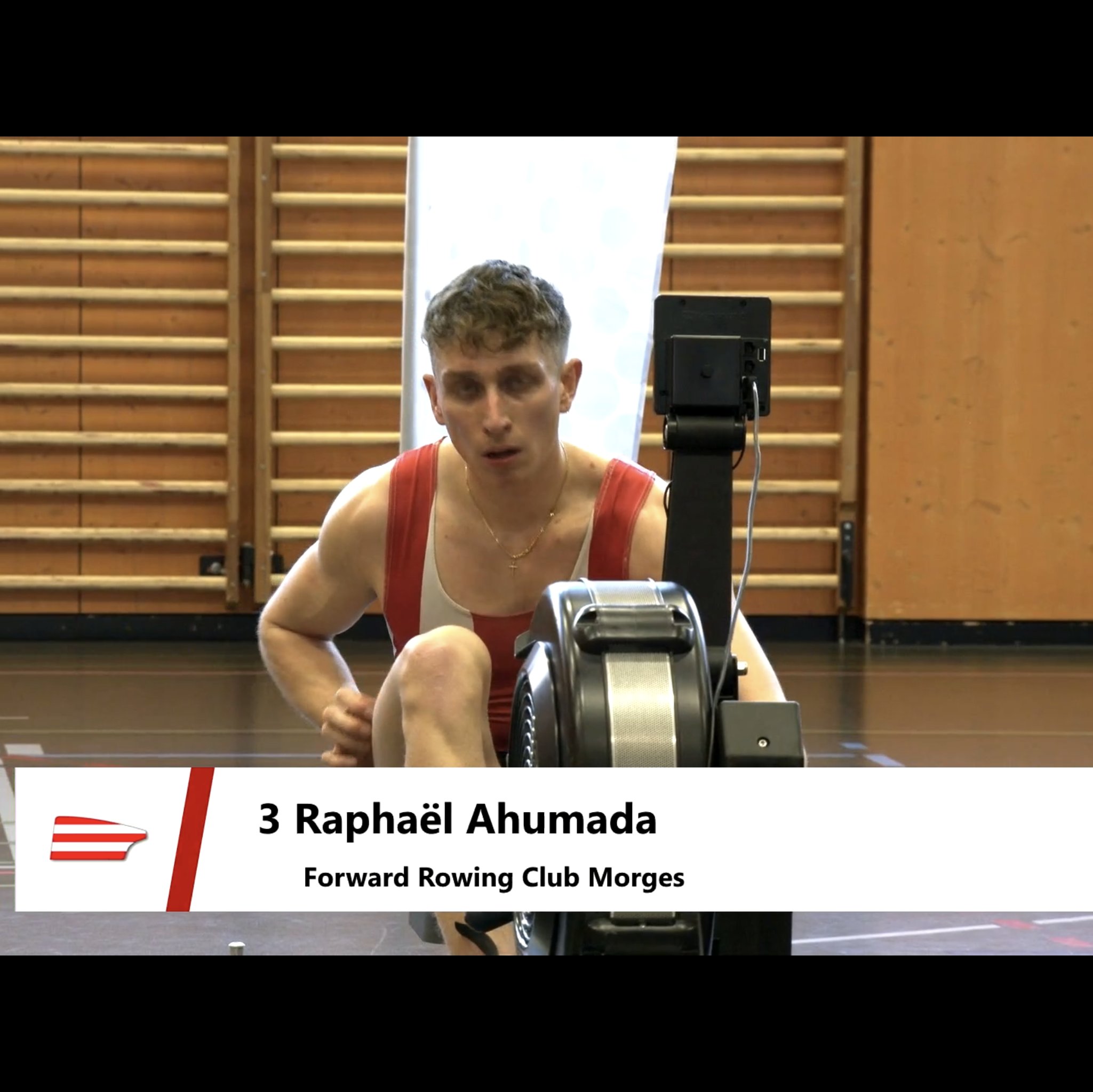 Raphaël Ahumada au départ