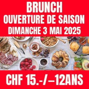 Brunch ouverture de saison du 3 mai 2025 enfants (-12 ans )