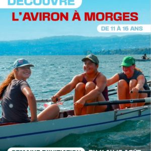 Semaine initiation d'aviron du 11 au 15 août 2025 de 09h00 à 12h00
