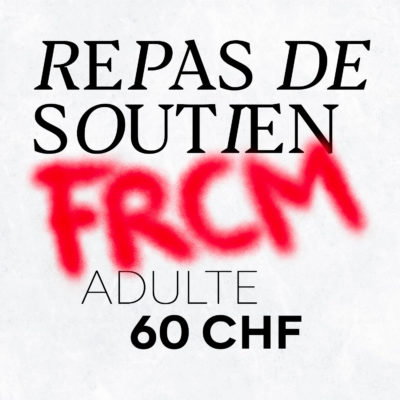 Raclette repas de soutien 2025 (adultes) 29.03.25