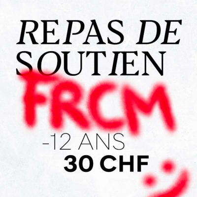 Raclette repas de soutien 2025 (-12 ans) 29.03.25