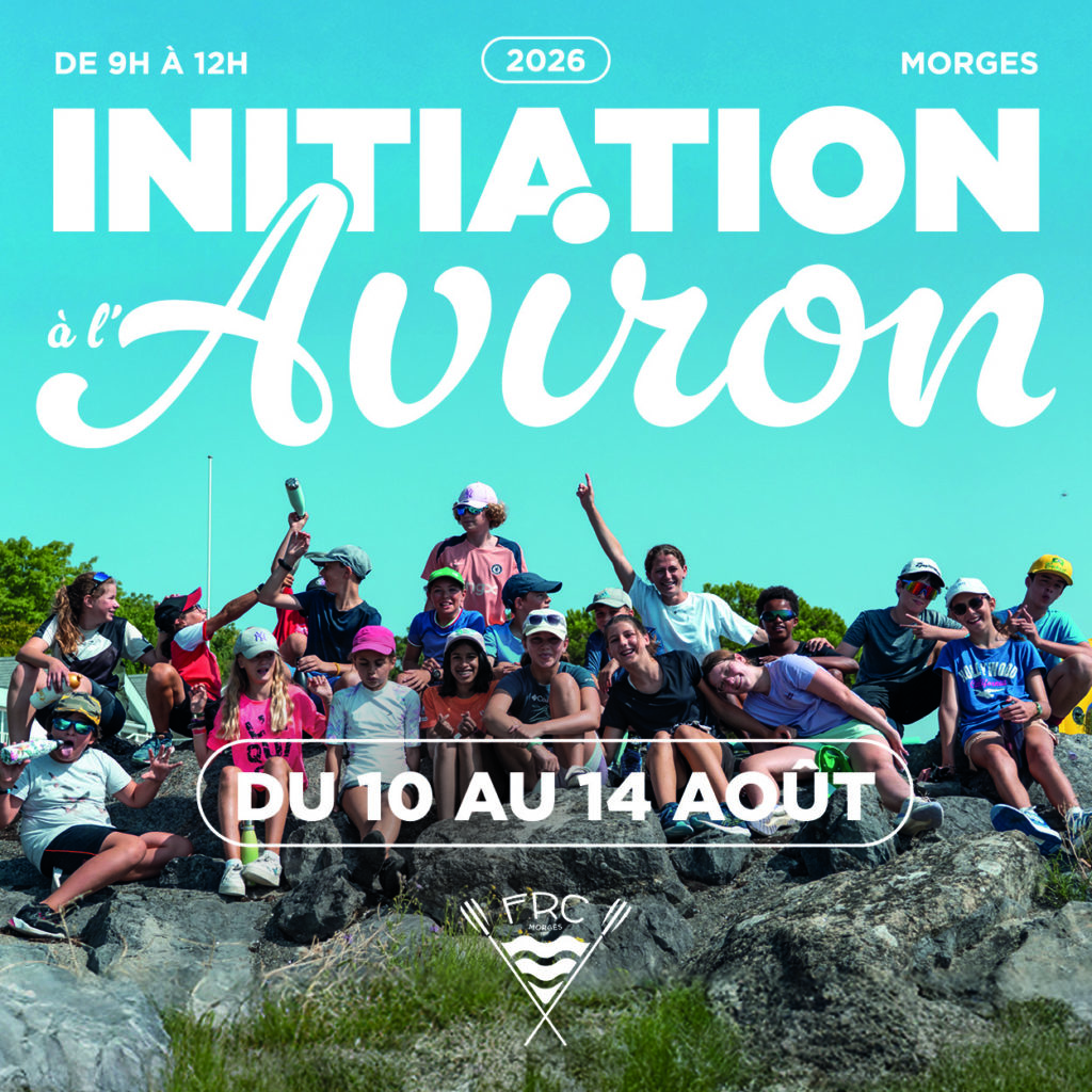 Semaine Initiation d'Aviron à Morges | 11–16 ans | 10-14 août 2026