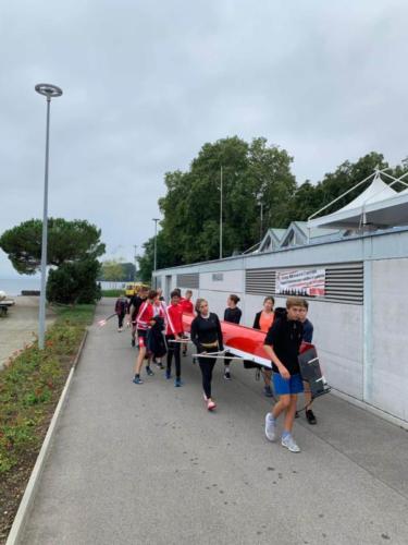 Ecole d'aviron août 2019
